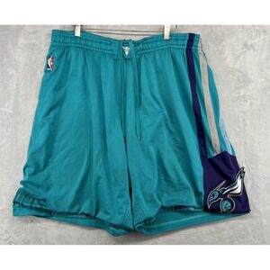 Adidas Charlotte Hornets Game Team Issued Basketball Shorts Men's 3XL +2 Length